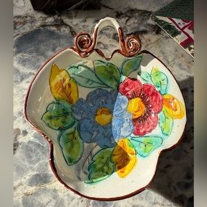 Floral Ceramic Bowl